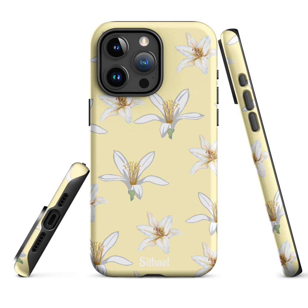 Lis´s Flowers - Case de doble capa