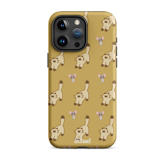 Mustard Cat - Case de doble capa