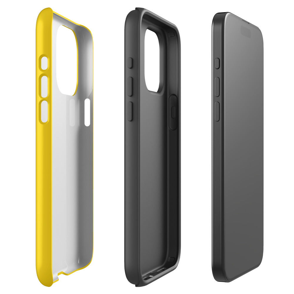 Smile Yellow - Case de doble capa